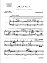 Epiphanie - André Caplet - Partition - Violoncelle